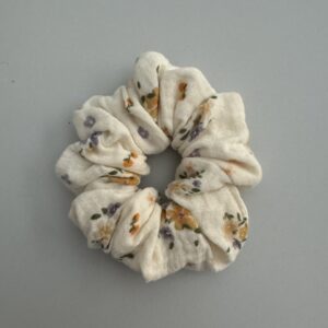 Kids scrunchie pastel flowers