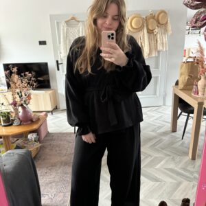 Kimono Suit black