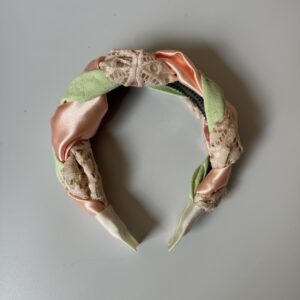 Vlechthaarband pastel