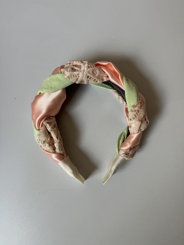 Vlechthaarband pastel