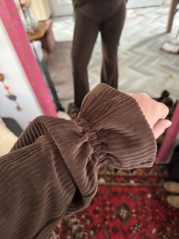 Velvet brown suit - Afbeelding 3