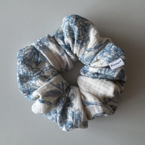 Scrunchie royal flowers
