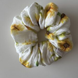Scrunchie sunflower