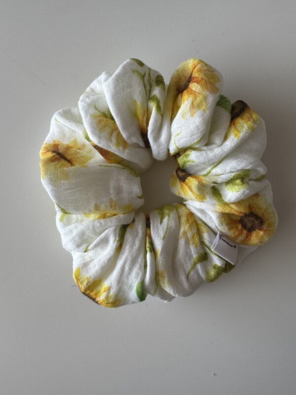 Scrunchie sunflower