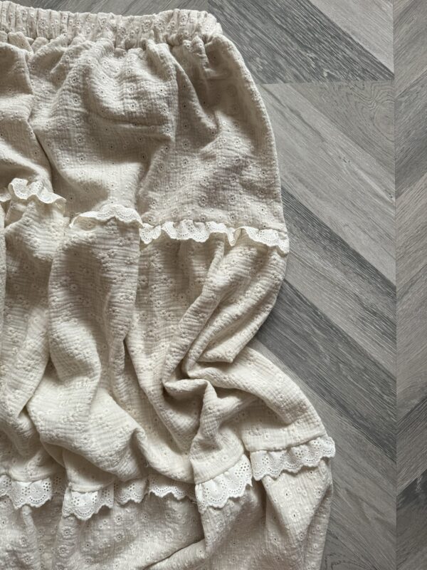 Rok embroidery lace ruffle - Afbeelding 2