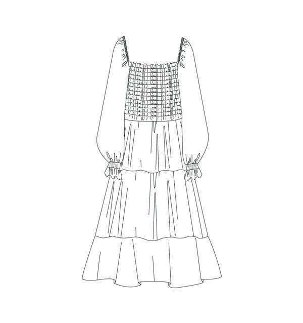 kids Build your own smocked dress