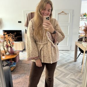 Kimono Jacket dreamy flowers