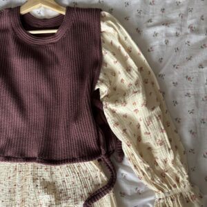 Spencer big knit aubergine