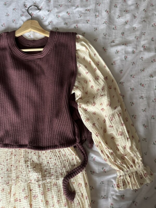 Spencer big knit aubergine