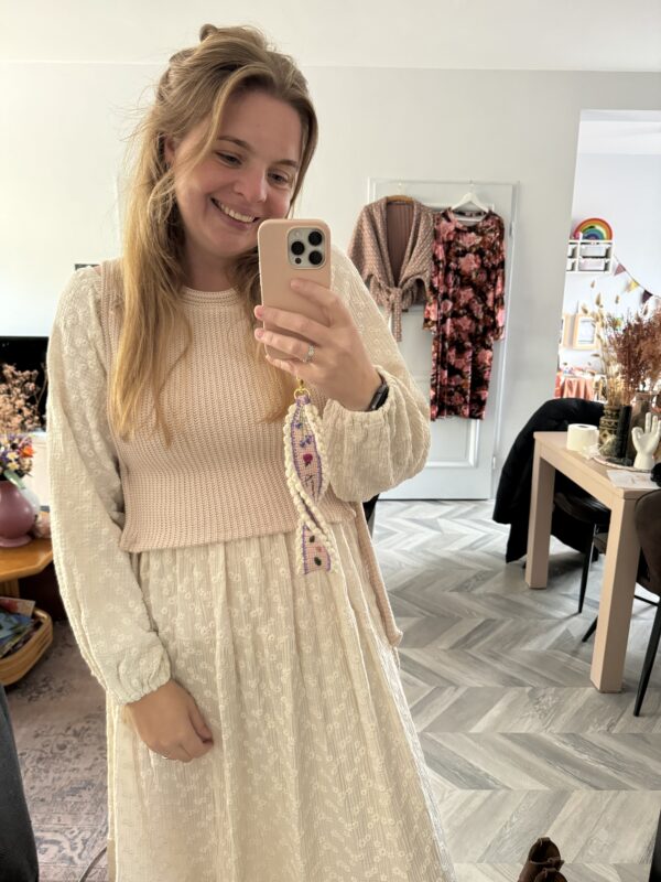 Spencer big knit beige