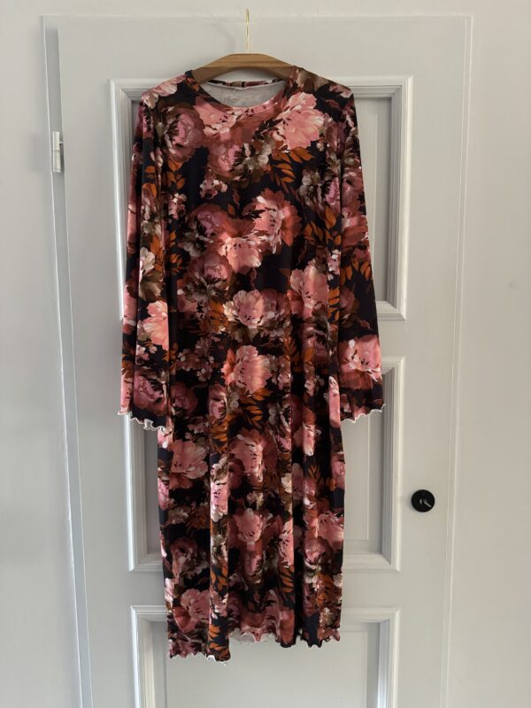 Relaxed fit dress flowers - Afbeelding 2